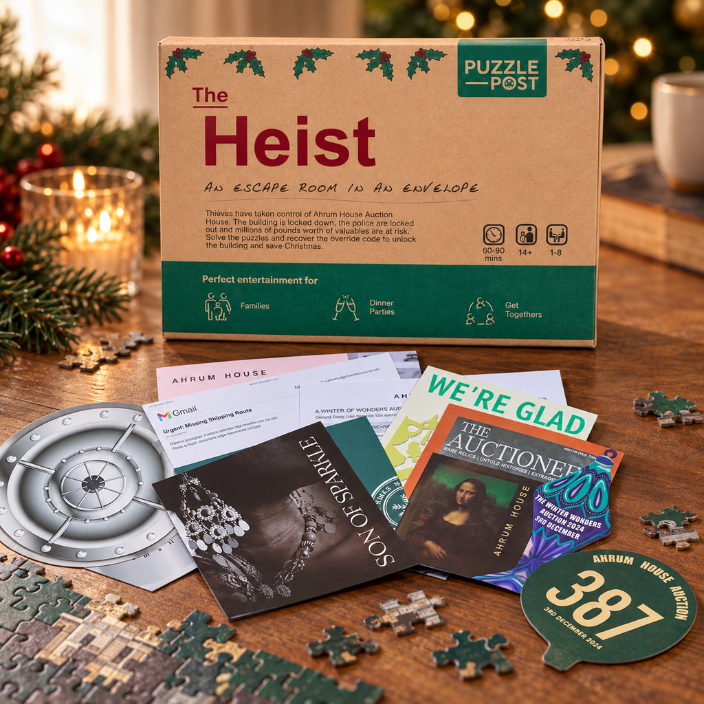 Heist Dark Storm chocolate in the 12 Days of Christmas corporate gift